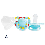 Round Nipple Silicone Pacifier 0+ OPB-0105