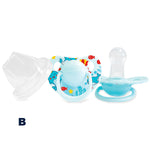 Round Nipple Silicone Pacifier 0+ OPB-0105