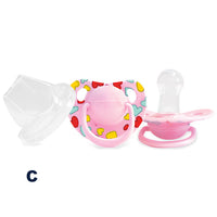 Round Nipple Silicone Pacifier 0+ OPB-0105