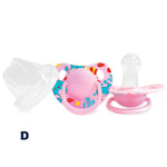 Round Nipple Silicone Pacifier 0+ OPB-0105