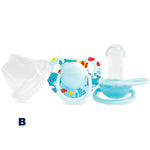 Round Nipple Silicone Pacifier 6+ OPB-0106