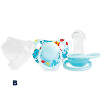 Round Nipple Silicone Pacifier 6+ OPB-0106