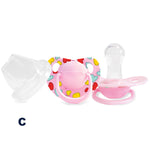 Round Nipple Silicone Pacifier 6+ OPB-0106
