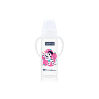 Narrow Neck Feeding Bottle With Handle 240 ML OPB-1027