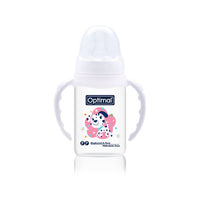 Narrow Neck Feeding Bottle With Handle 140 ML  OPB-1029