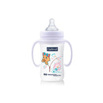 Wide Neck Feeding Bottle With Handle 240ml OPB-1033