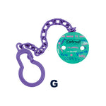 Pacifier Holder With Plastic Clip OPB 1042