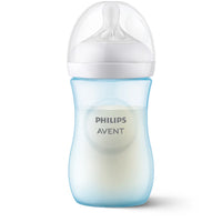 Philips Avent Natural Response Baby Bottle 260ml , (1m+) - blue