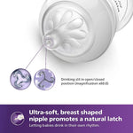 Avent Natural Response Baby Plastic Bottle 0m+ 125ml