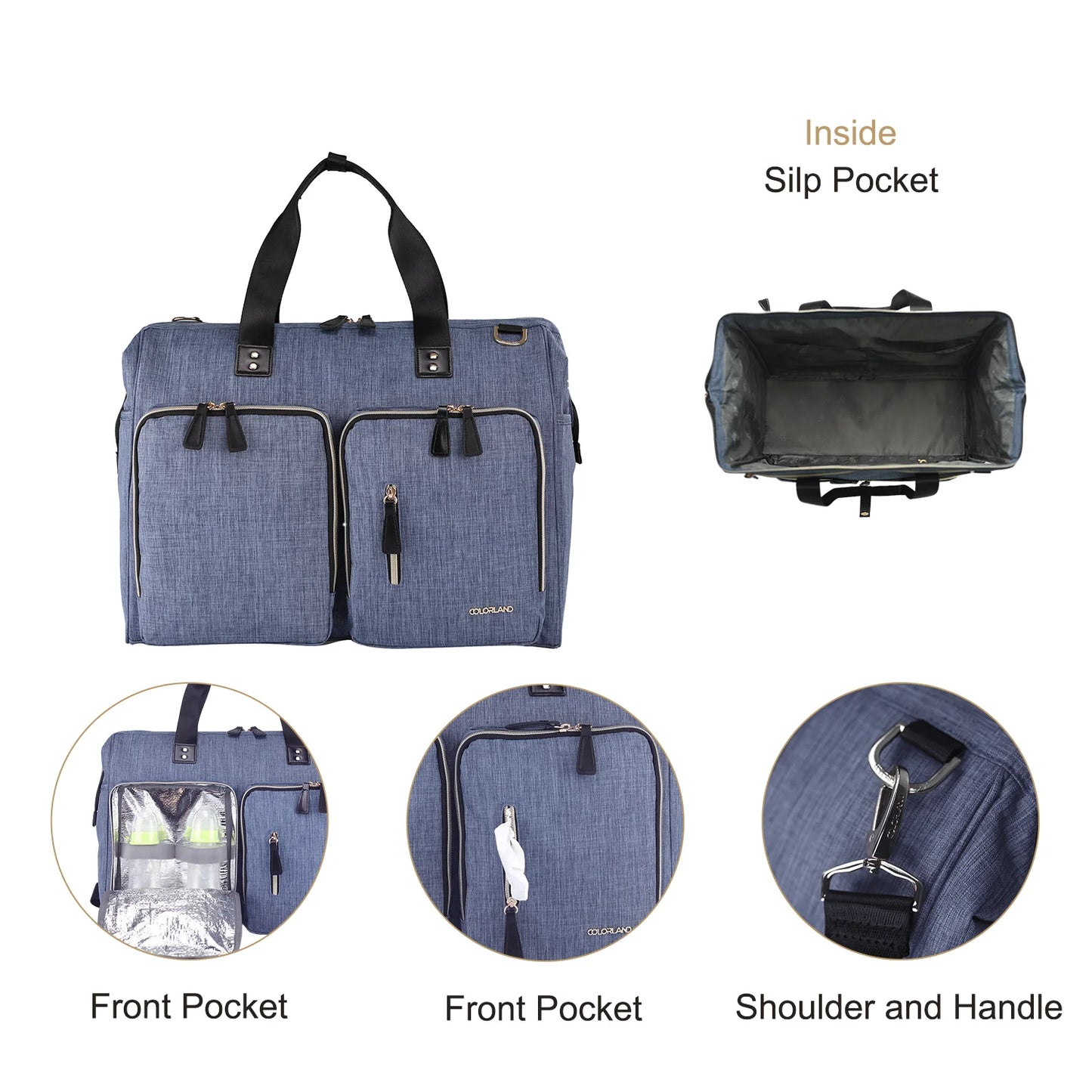 Diaper Bag (CLD-BP199 jeans