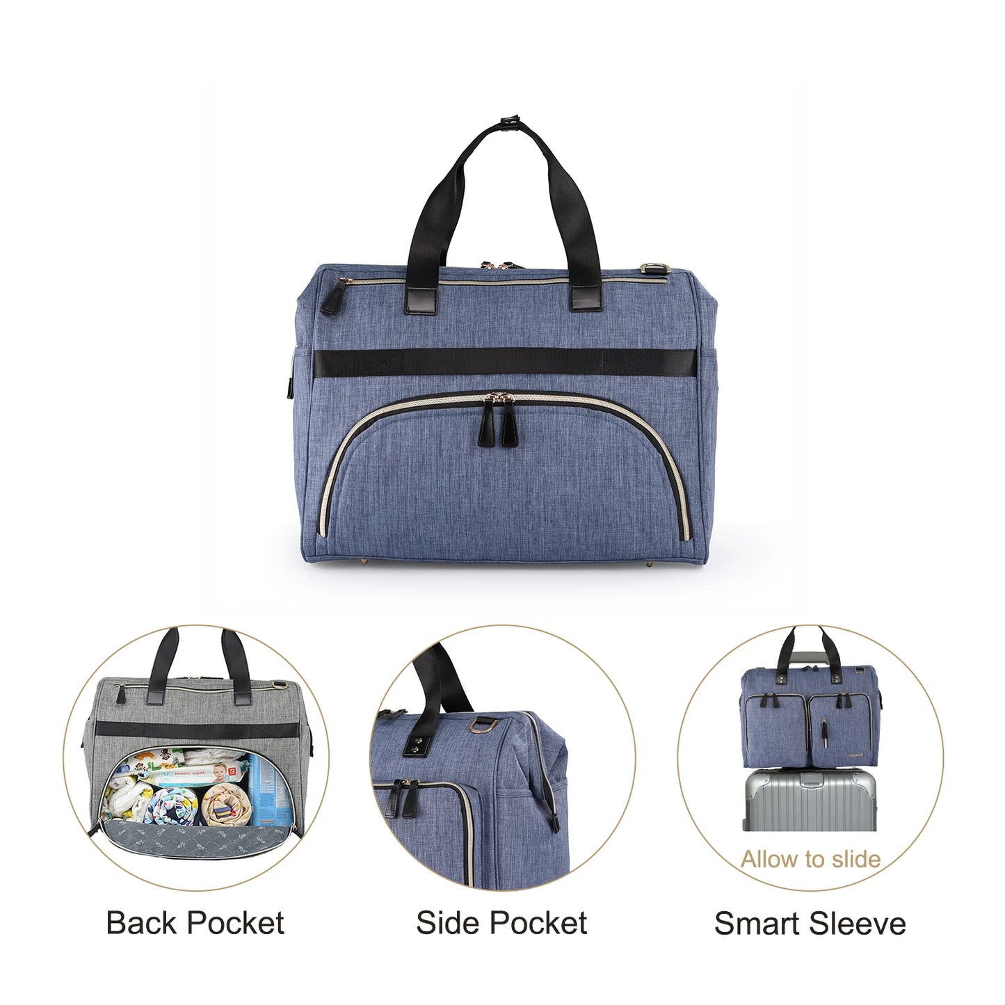 Diaper Bag (CLD-BP199 jeans