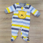 Winter Overall yellow and white bear