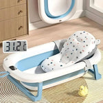 foldable Bathtub blue