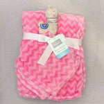 winter blanket Textured fauxfur buddy&blanket lama