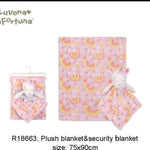 winter blanket Textured fauxfur buddy&blanket unicorn