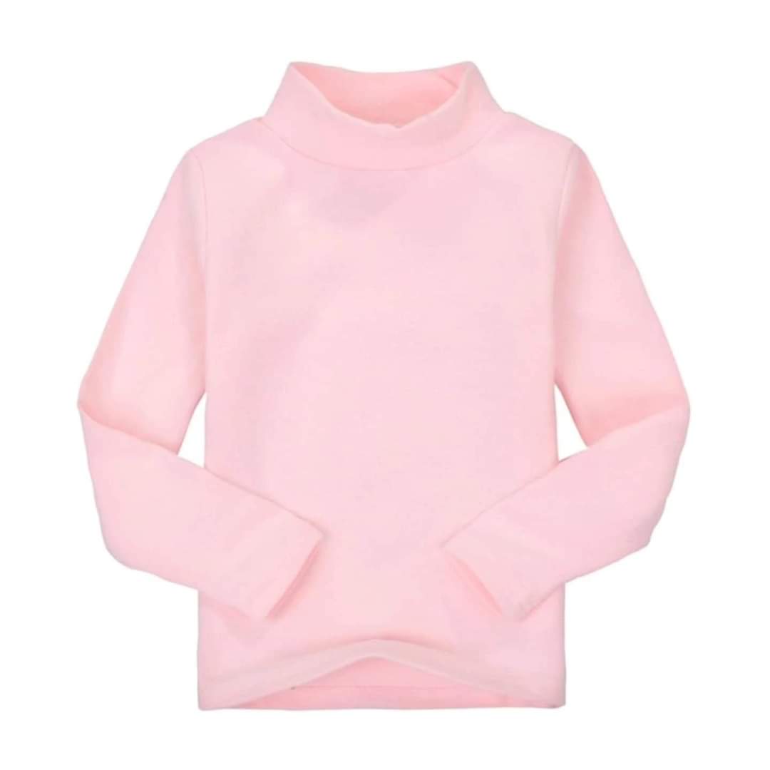 high neck body 100% coton pink