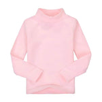 high neck body 100% coton pink