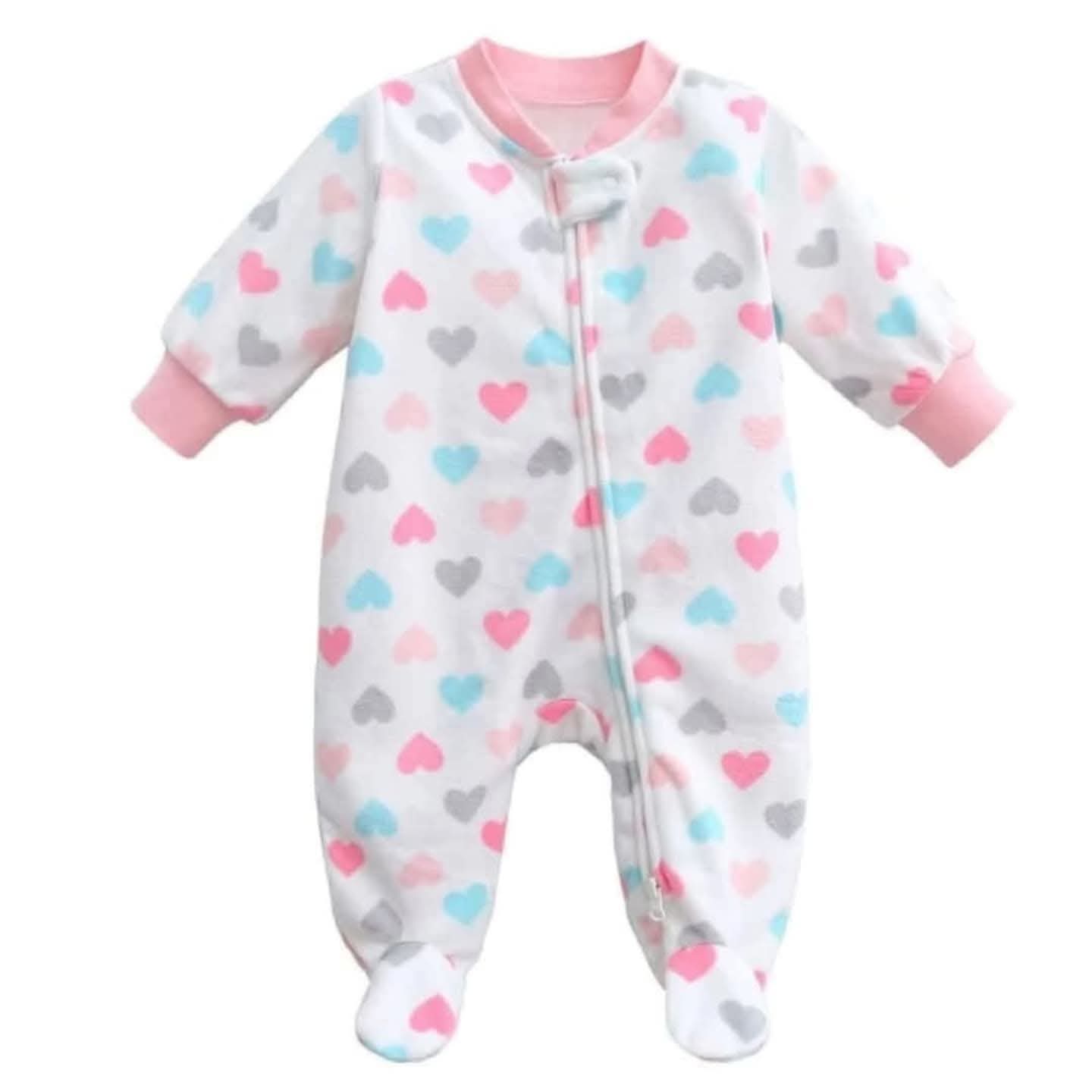 winter overall  hearts