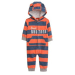 hooded overall orange