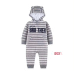 hooded overall  little brother