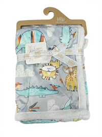 Little Celebrity Baby Boy gray animals