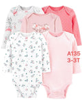 5 pcs long sleeve flowers