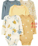 5 pcs long sleeve flowers