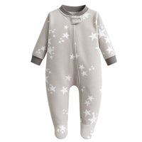 Winter Overall gray stars