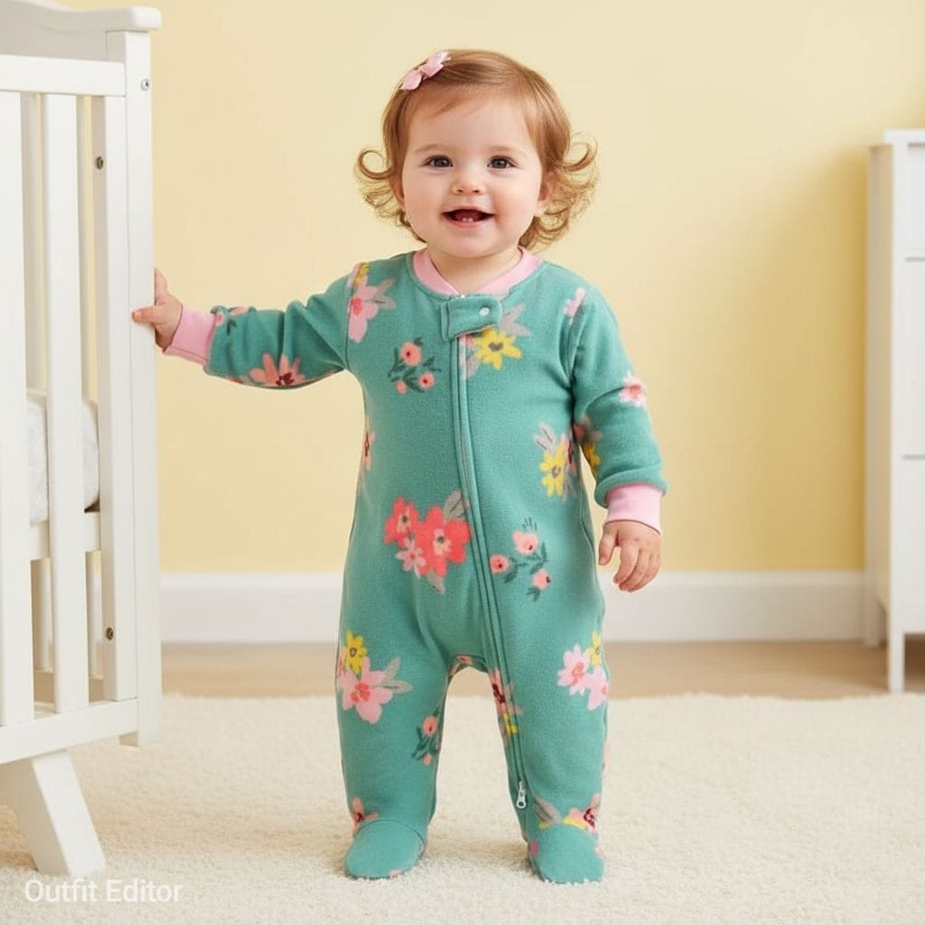 winter overall green flowers