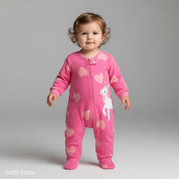 winter overall unicorn