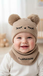 Baby Hat  beige Love me more