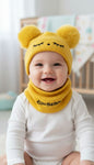 Baby Hat  yellow Love me more