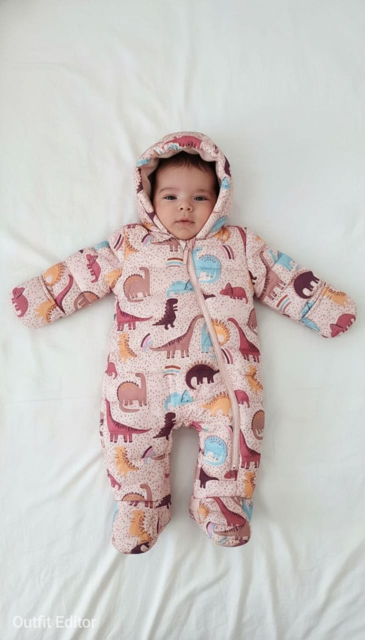 winter overall water proof dinosaurs