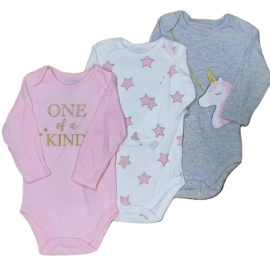 3 pcs long sleeve one of a kind