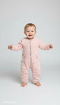 winter overall pink