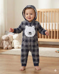 hooded overall gray bear
