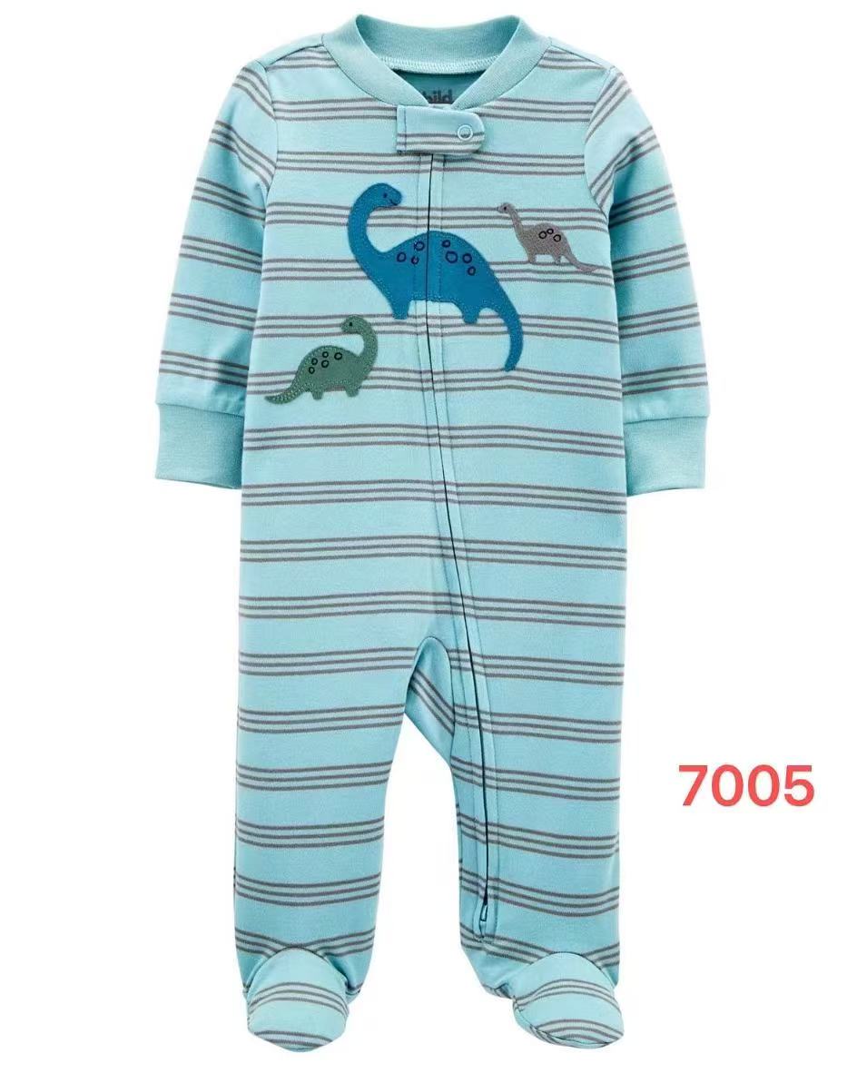 overall coton  dinasour