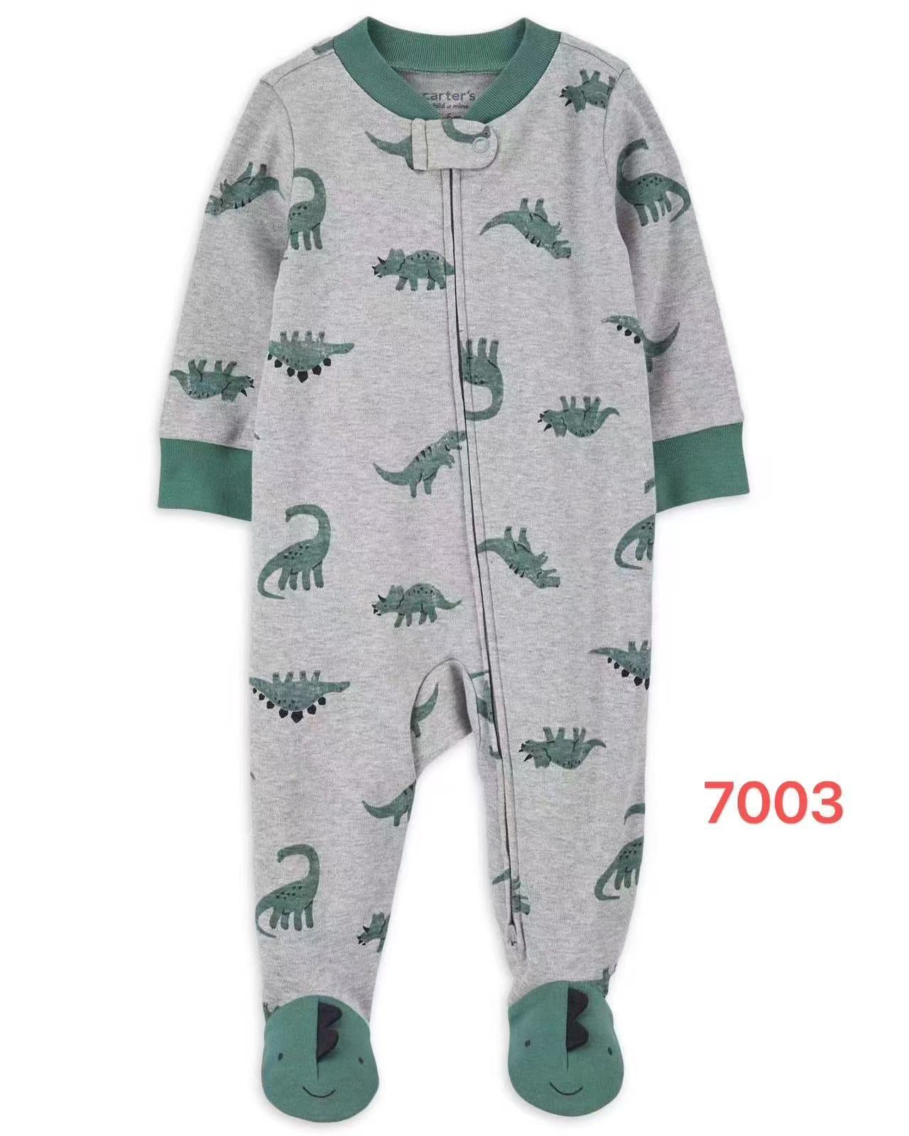 overall coton  dinasours