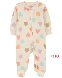 overall coton hearts