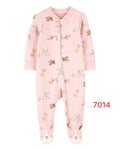 overall coton pink dogs