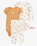 Baby 3-Piece set flowers