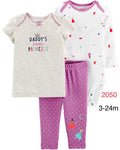 Baby 3-Piece set daddy little princess