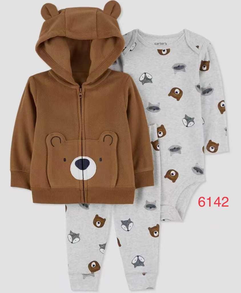 track suit 3-Piece brown bear