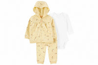 track suit  3-Piece set  yellow
