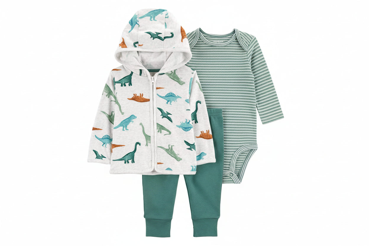 track suit 3-Piece dinsaours