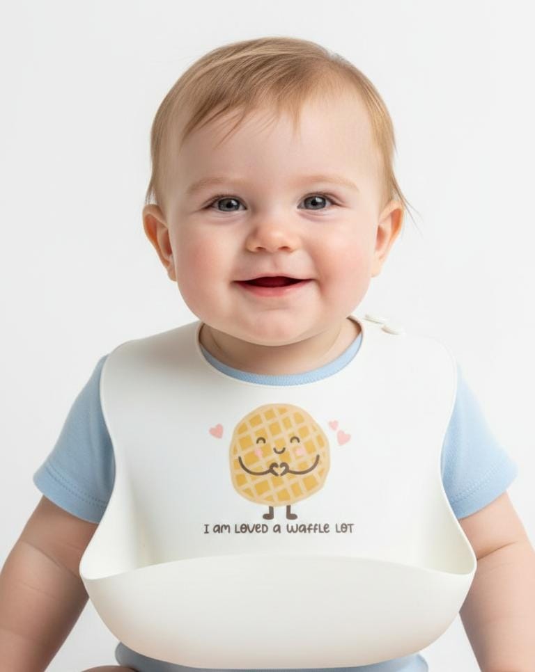silicon bib waffle