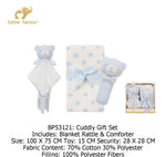 Baby Blanket & Plush Toy Set 53121  100x75cm