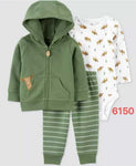 track suit 3-Piece green
