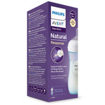 Philips Avent Natural Response Baby Bottle 260ml , (1m+) - blue