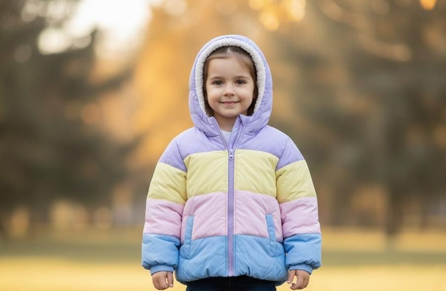 winter jacket  colorful